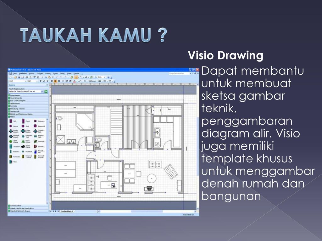 TEKNOLOGI INFORMASI MICROSOFT VISIO Ppt Download