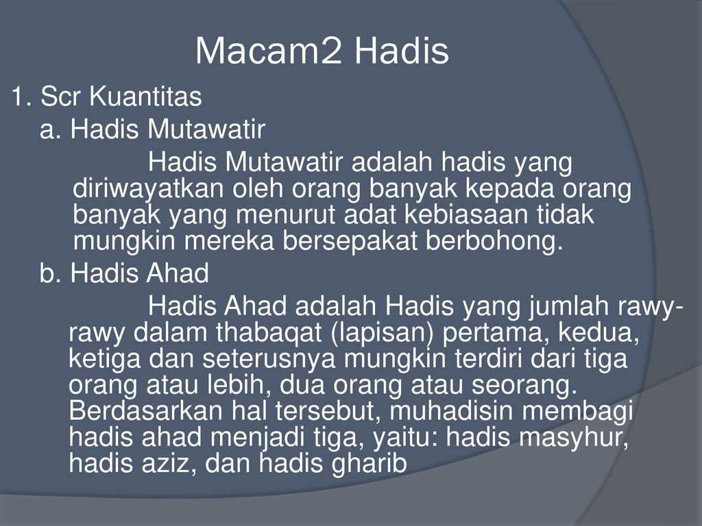 B A B III SUMBER AJARAN ISLAM. - Ppt Download