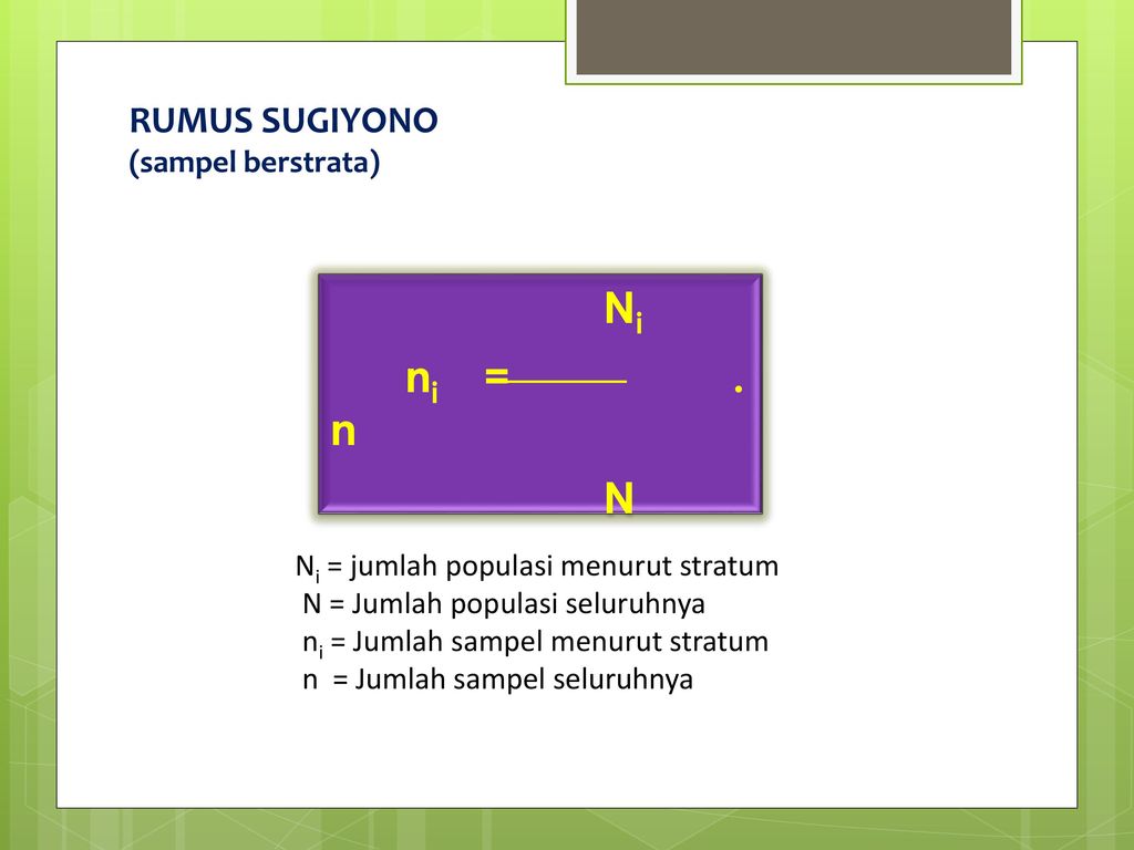 Populasi Dan Sampel Ppt Download