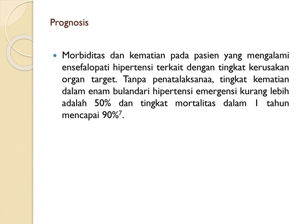 Simptomi hipertenzije i prognoza