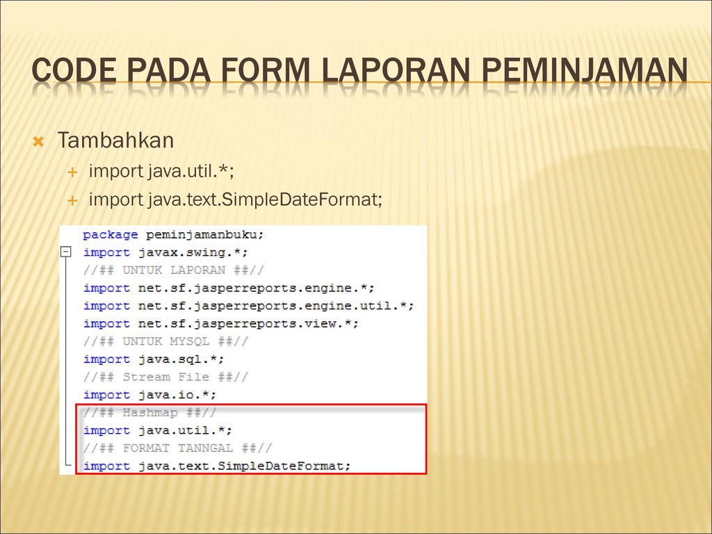 SIMPLEDATEFORMAT java пример. Import package java.