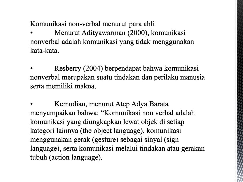 Pengertian Komunikasi Verbal Dan Non Verbal – Sinau