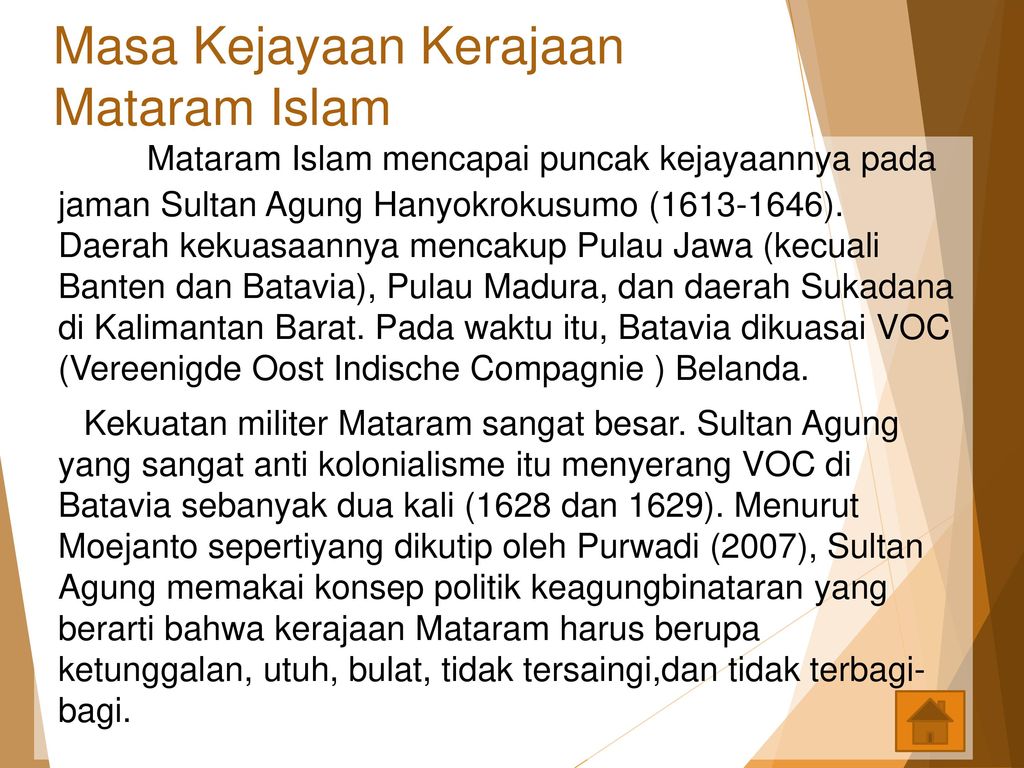 Kerajaan Mataram Islam Ppt Download