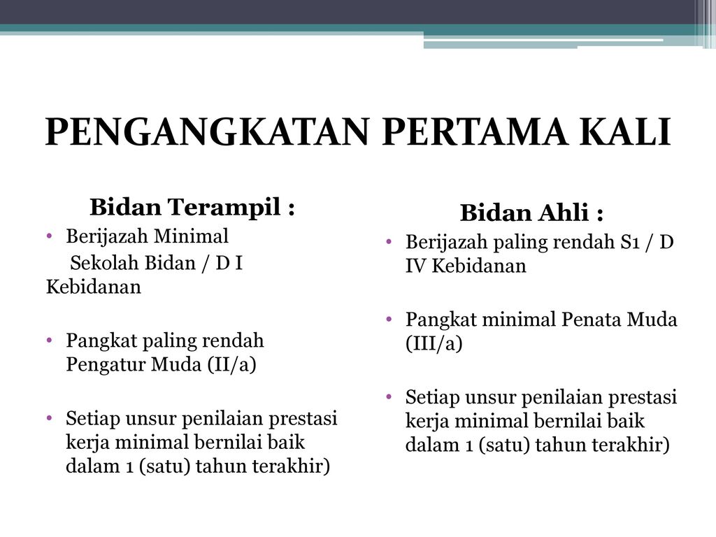 Jabatan Fungsional Tertentu Bidan Erni Kurniati Ppt Download