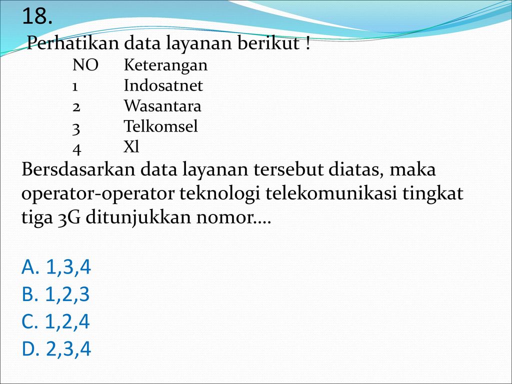 SOAL ULANGAN TIK ULANGAN KE III. - Ppt Download