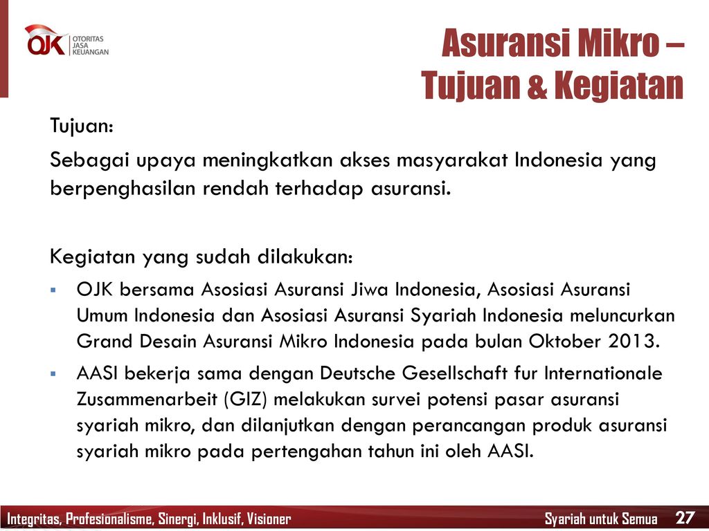 Latar Belakang Pembentukan Asuransi Syariah Di Indonesia