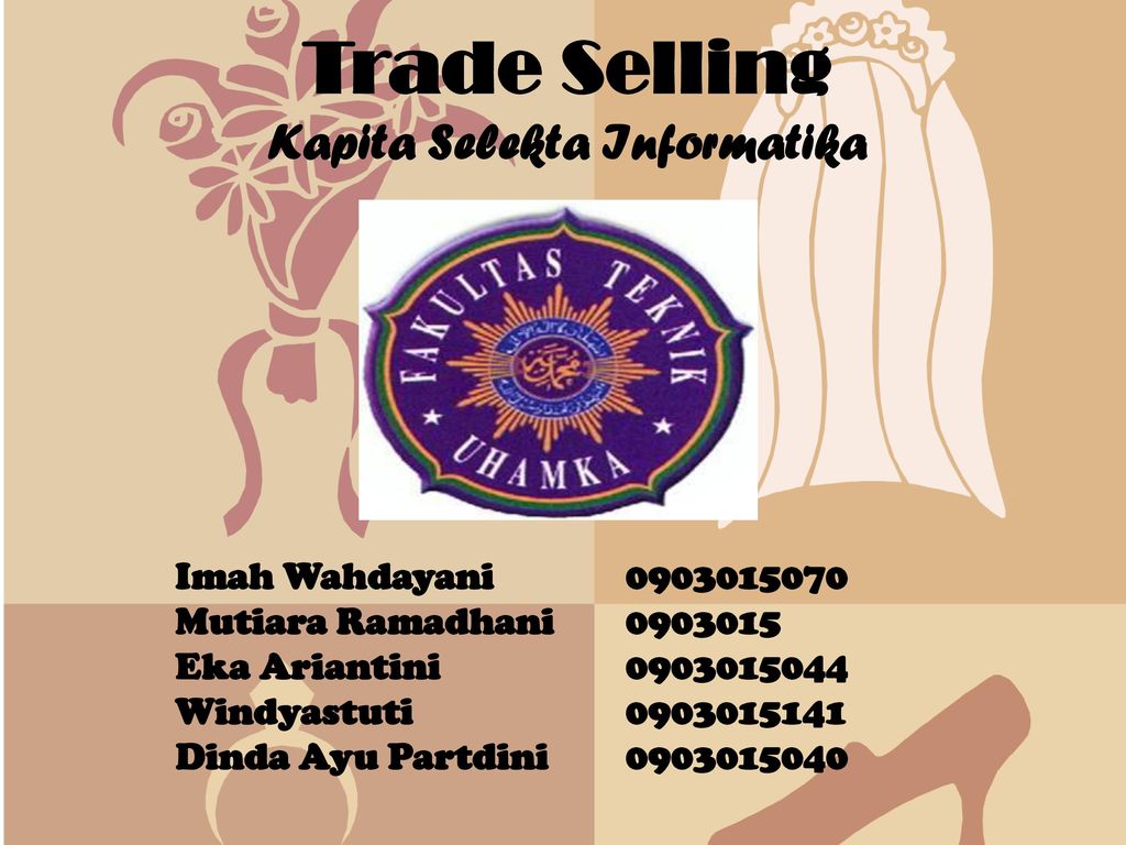 Trade selling