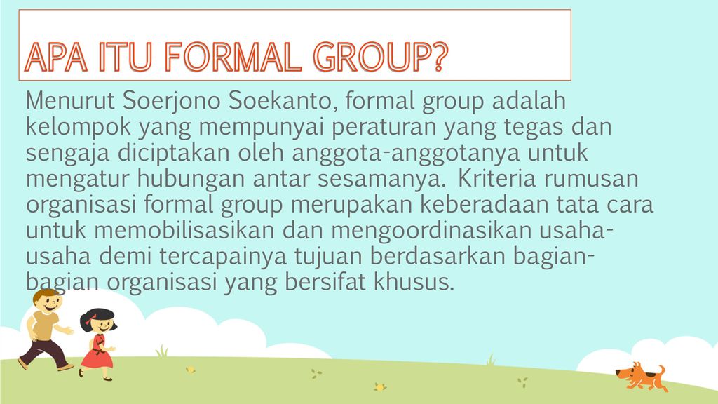 Formal Dan Informal Group Ppt Download