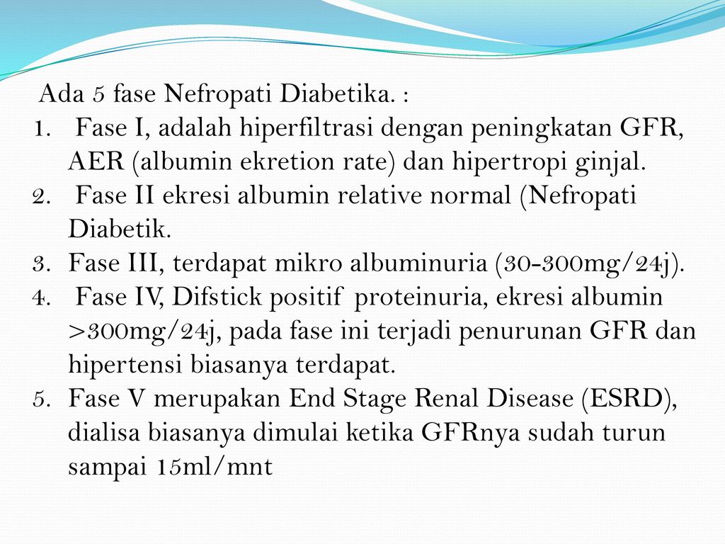 NEFROPATI DIABETIK SARNIWATY KAMISSY. - Ppt Download