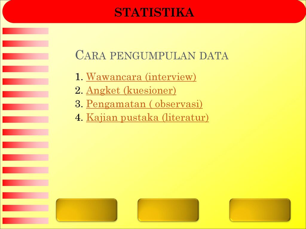 Statistika Pengertian Dasar Statistika Tabel Diagram Batang Ppt Download