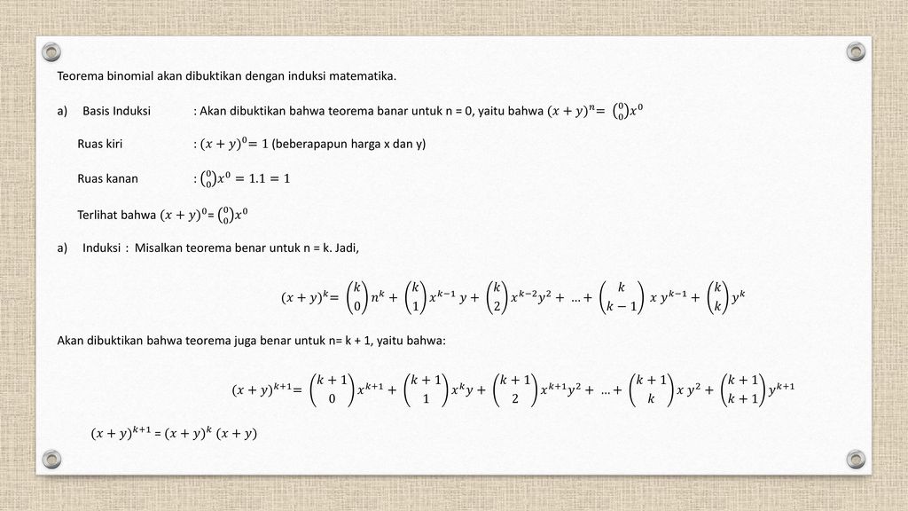 Teorema Binomial – Brain