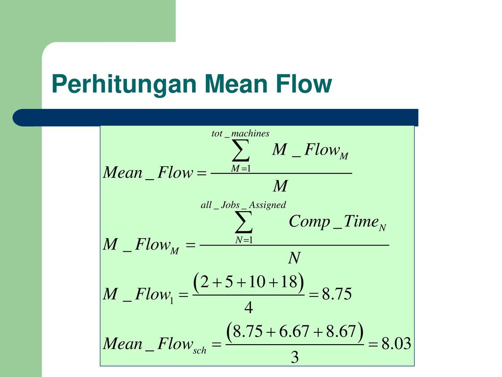 Flow meaning