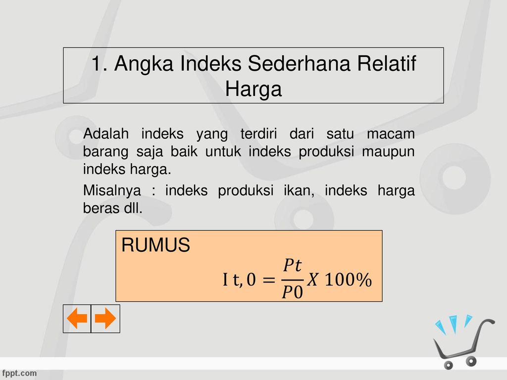 ANGKA INDEKS TAK TERTIMBANG DAN TERTIMBANG - Ppt Download