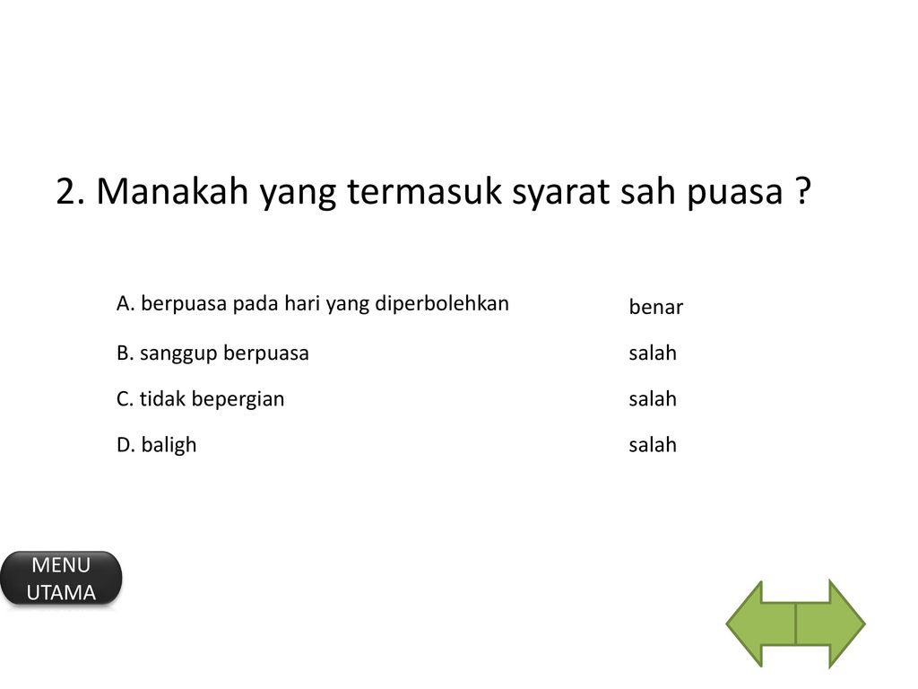 Ibadah Puasa Masuk Ppt Download