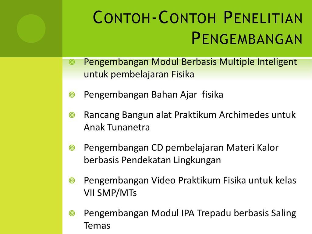 Metode Penelitian Pengembangan Ppt Download