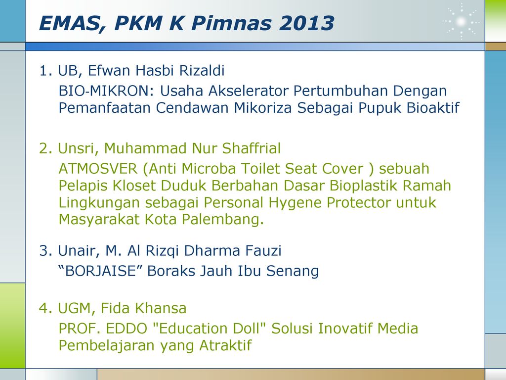 Pkm Kewirausahaan Ppt Download