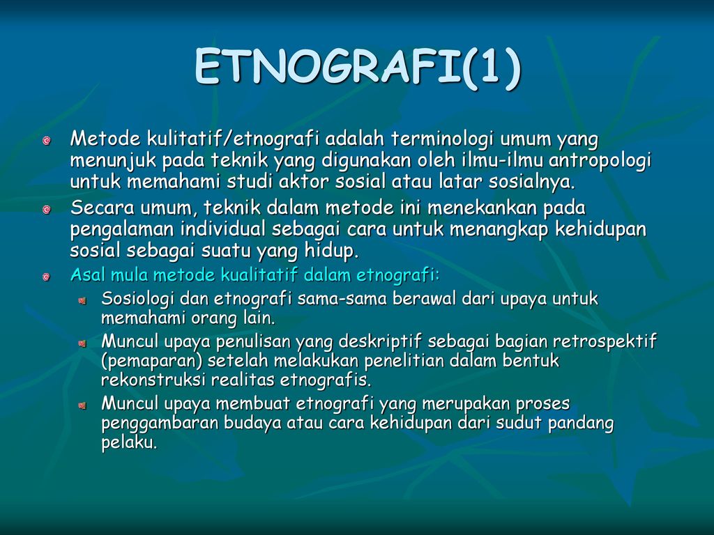 Metodologi Antropologi Ppt Download