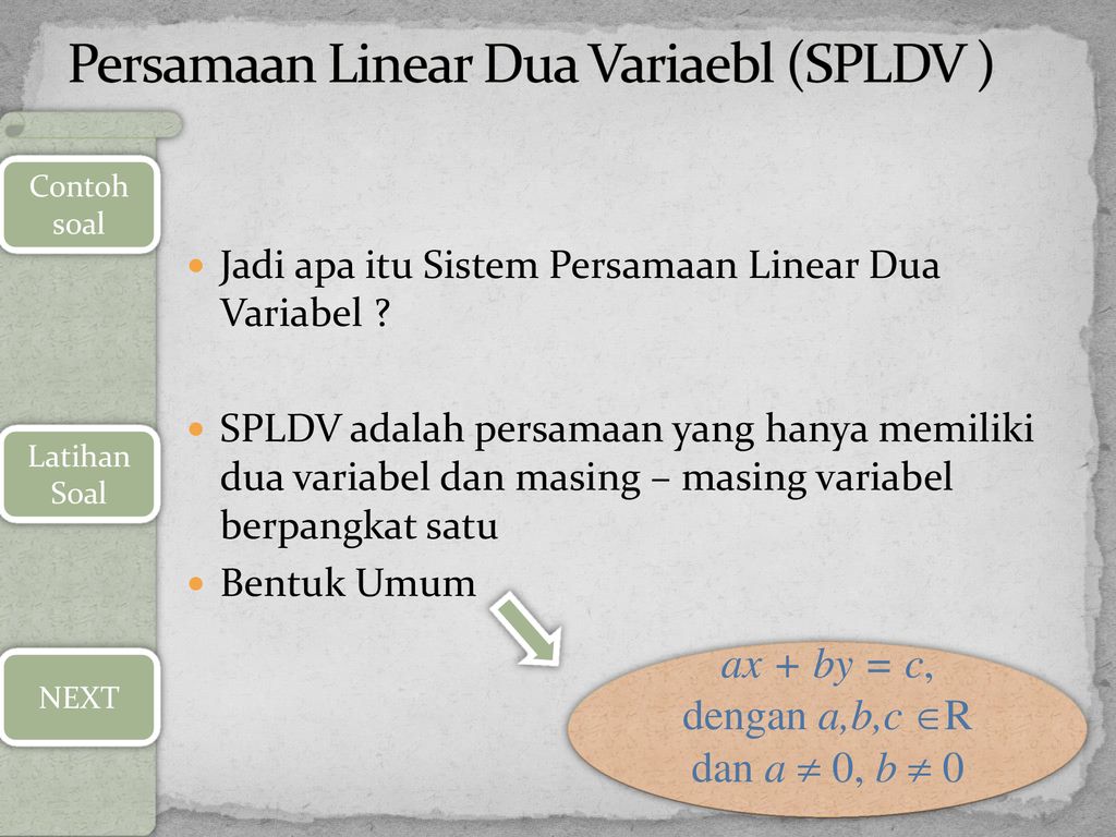 Sistem Persamaan Linear Dua Variabel Kelas 8 - Seputar Kelas