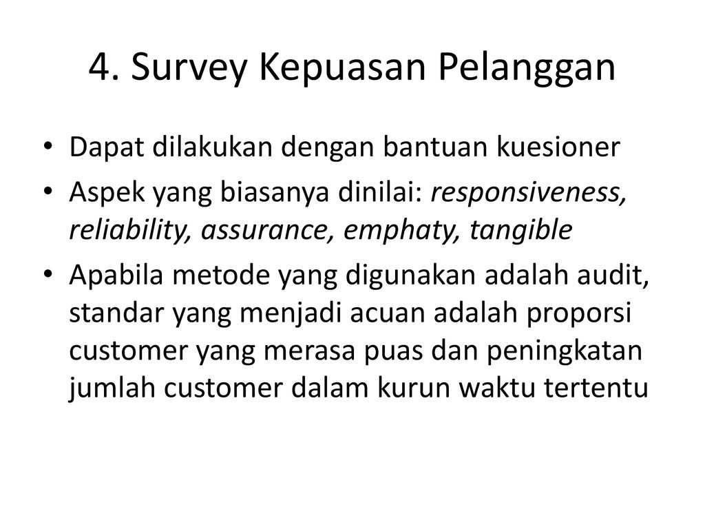 4 survey