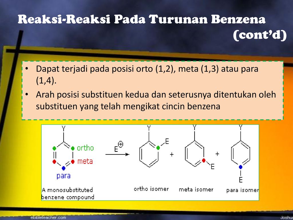 Reaksi-Reaksi Pada Turunan Benzena (cont’d)