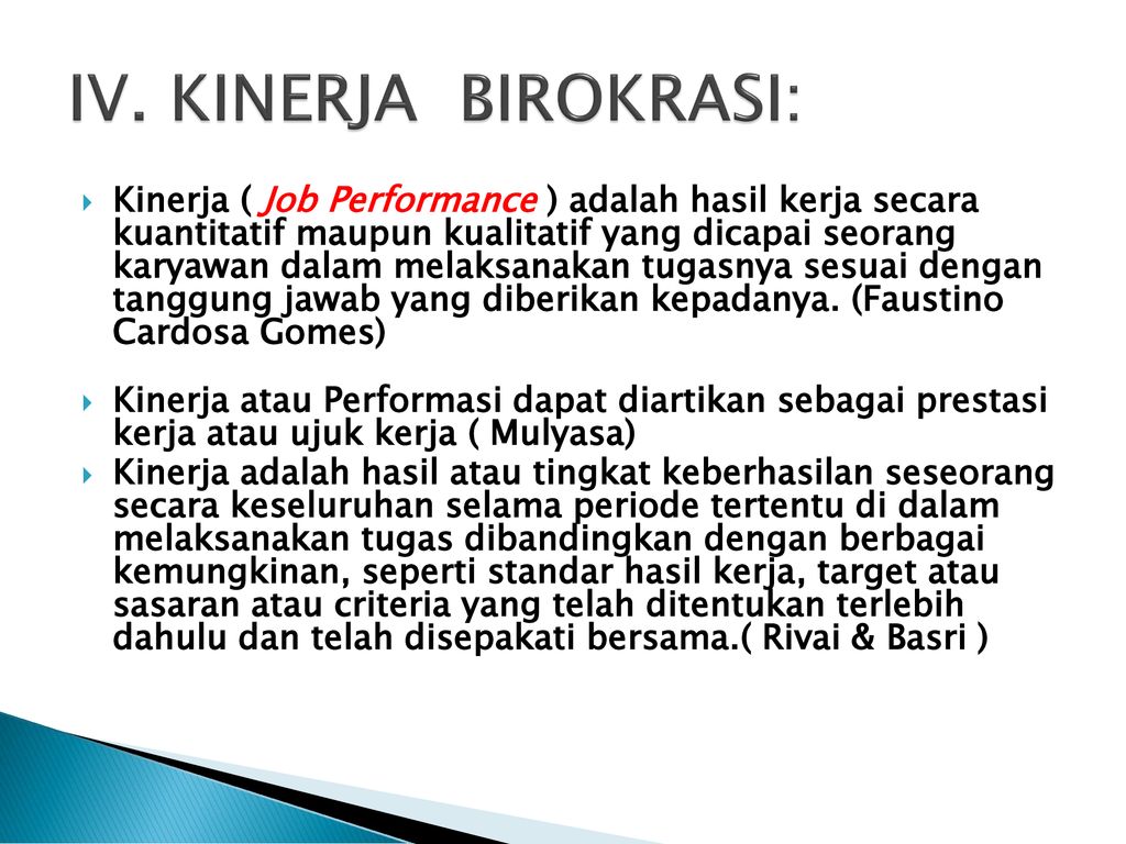 MATA KULIAH KEBIJAKAN PUBLIK Dan KINERJA BIROKRASI - Ppt Download