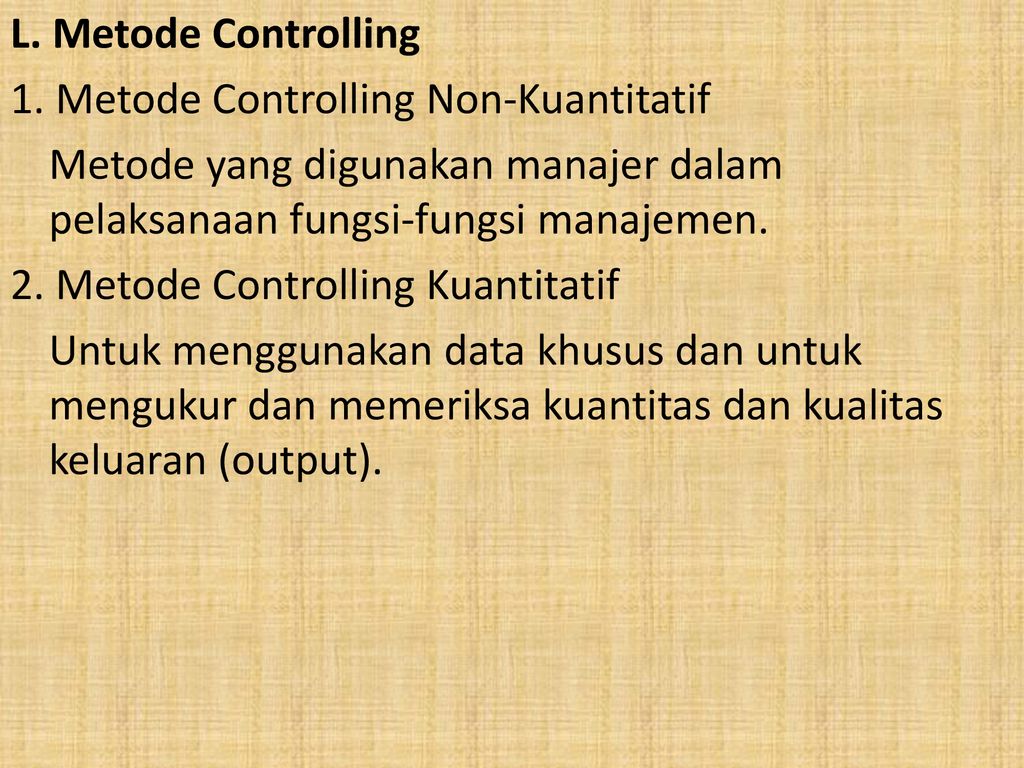 Controlling 1.12