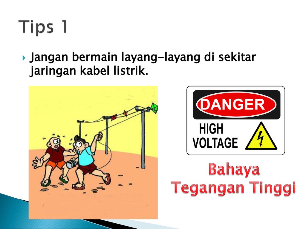 Teks mengenai berilah bahaya listrik petunjuk satu contoh Bahaya Listrik