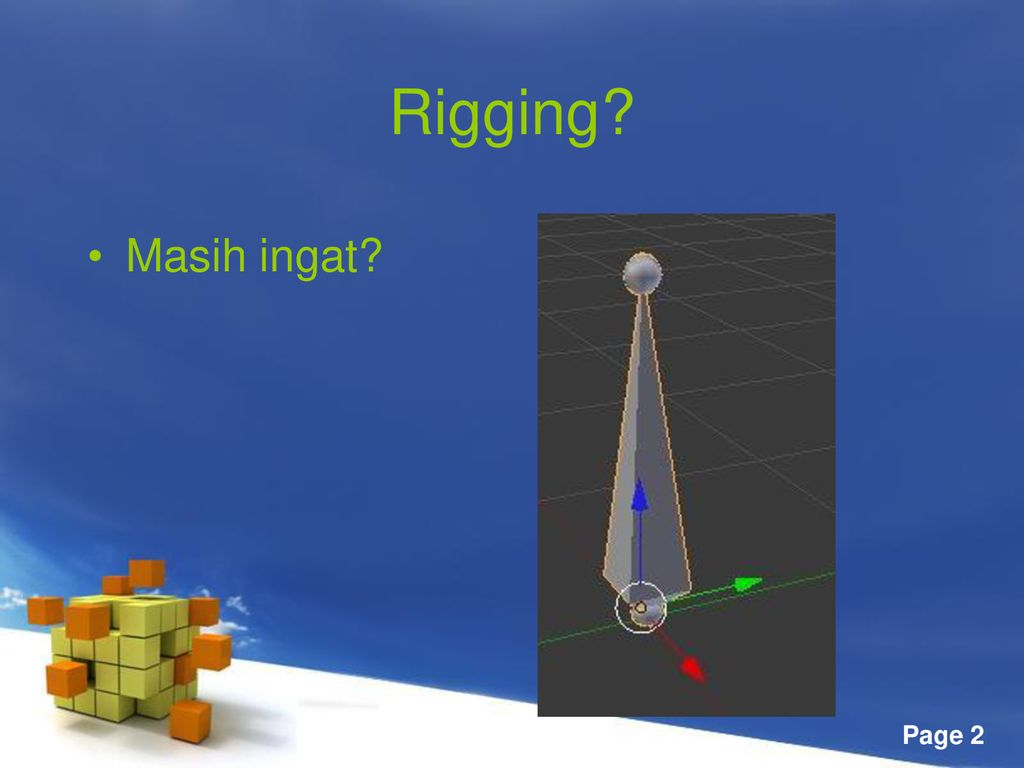 Animasi 3D Aplikasi Sederhana Rigging Free Powerpoint Templates