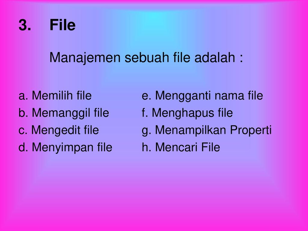 BAB 4 Manajemen File Dengan Windows Explorer - Ppt Download