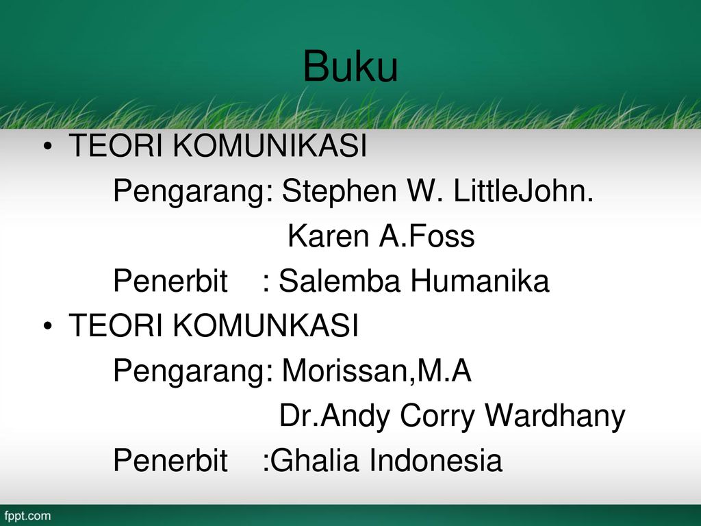 Pertemuan 2 TEORI KOMUNIKASI. - Ppt Download