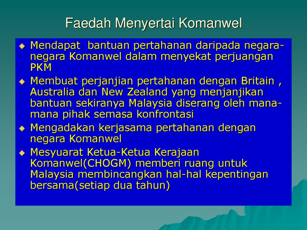 LATAR BELAKANG DASAR LUAR NEGARA - ppt download