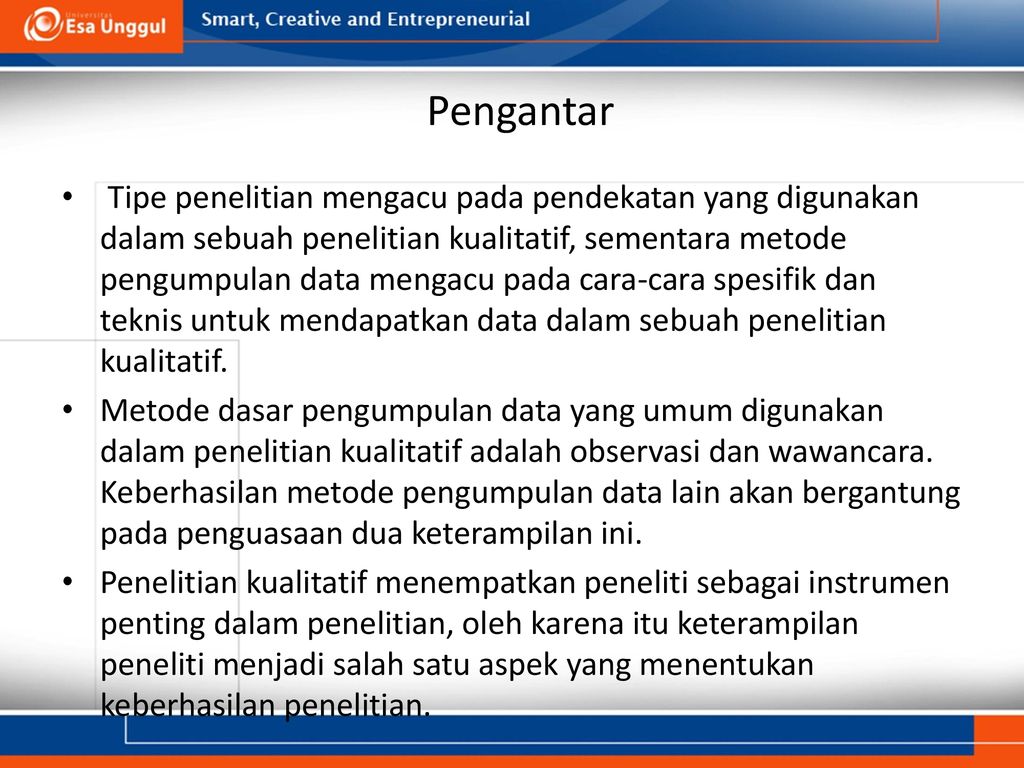 Metode Pengumpulan Data Dengan Observasi Ppt Download