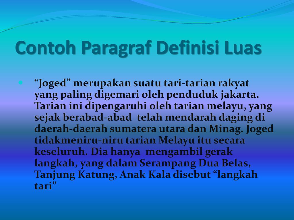 1 Paragraf Deskriptif Luas Ppt Download