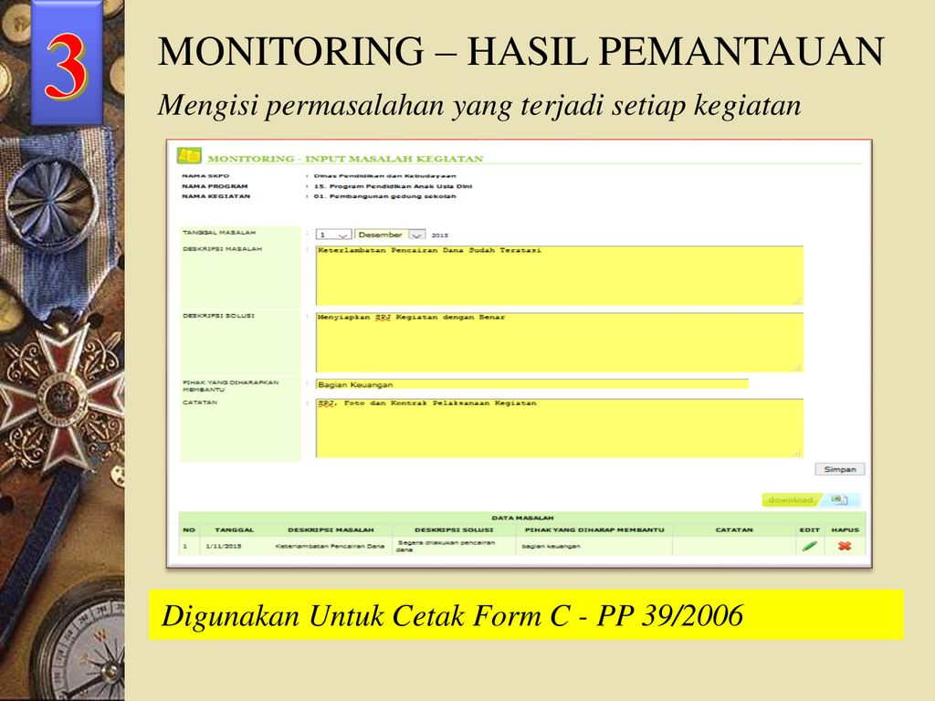 SISTEM INFORMASI MONITORING & EVALUASI PEMBANGUNAN - Ppt Download