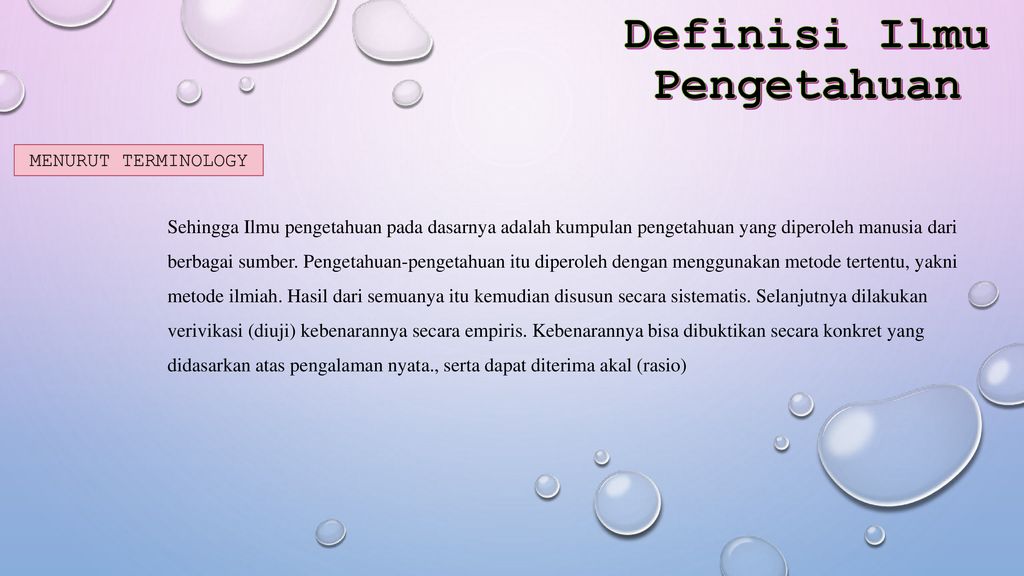 Filsafat Ilmu Pengetahuan Ppt Download