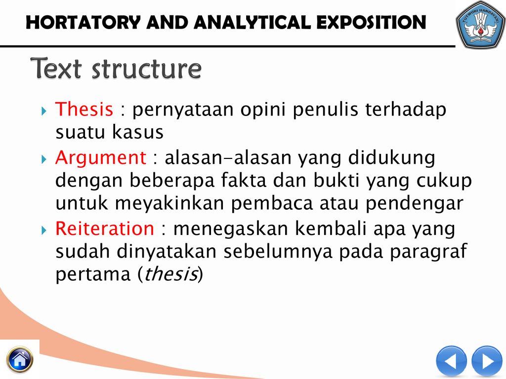 Learning Hortatory Exposition Ppt Download