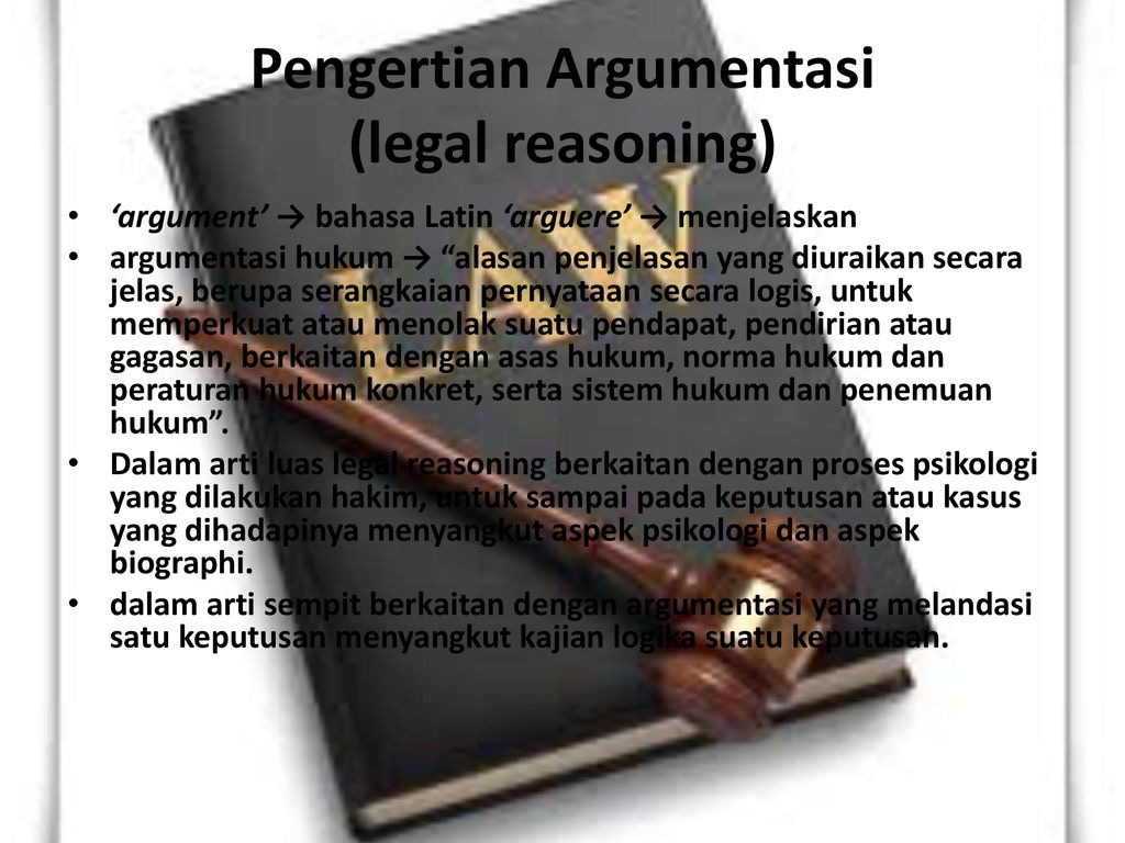 Legal reasons