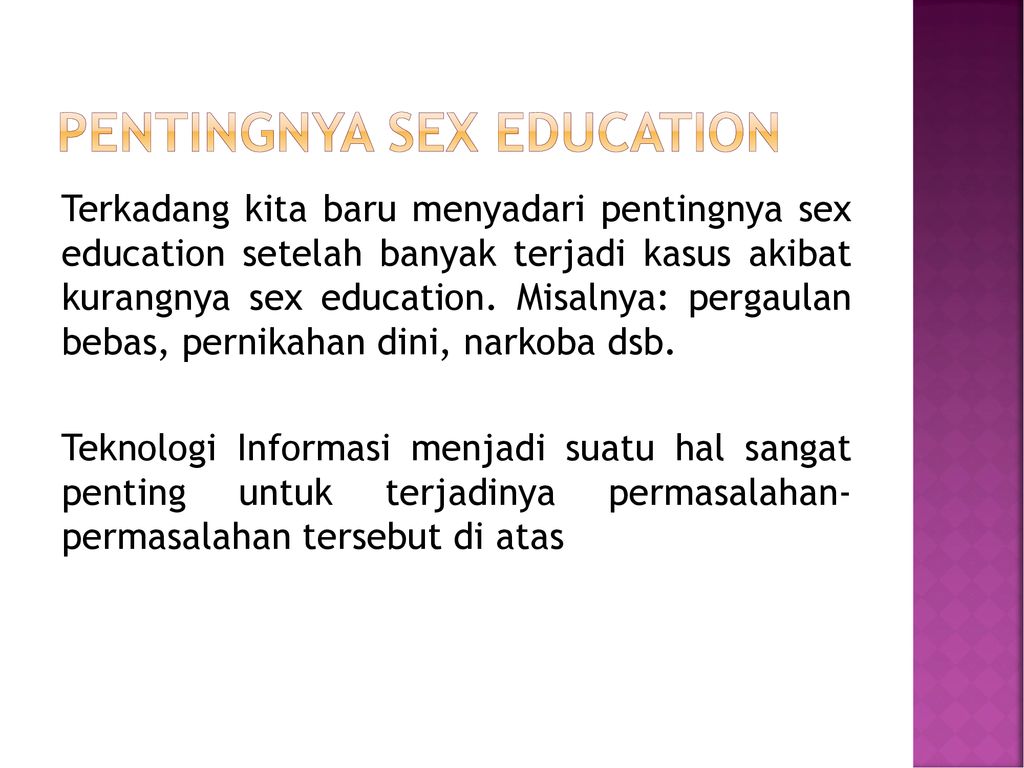 Sex Education Описание