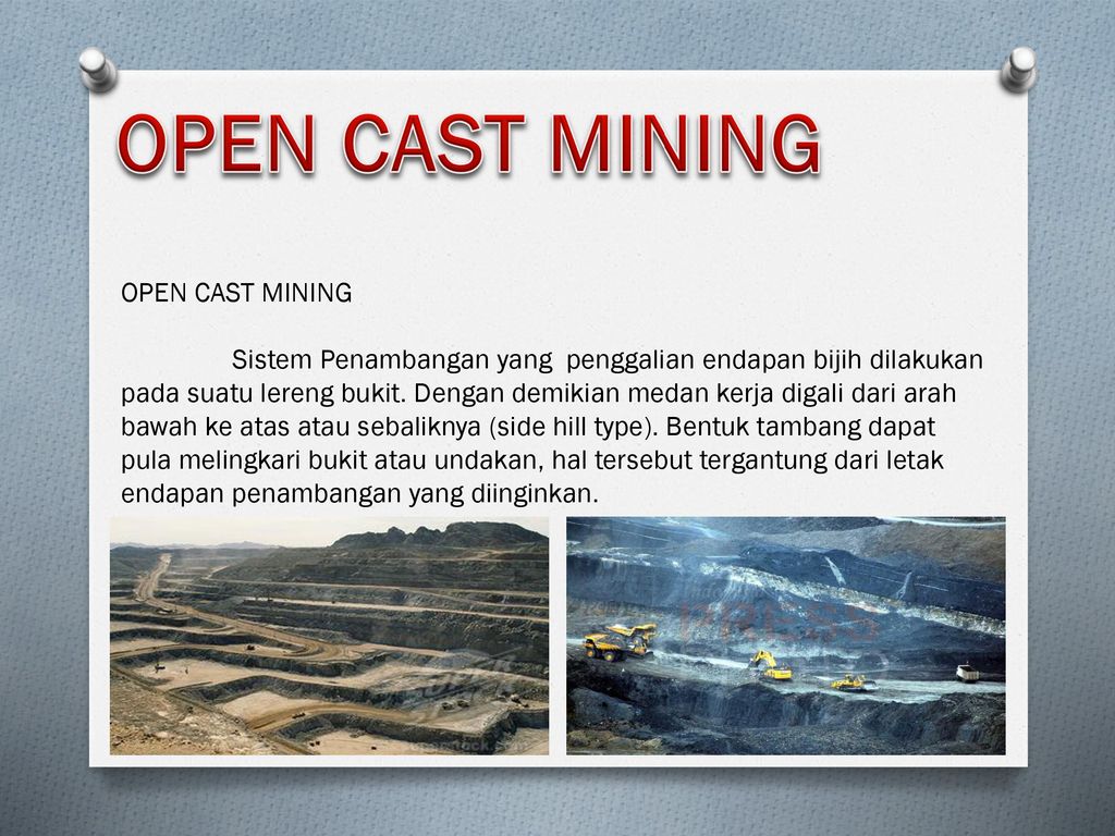 Open mined