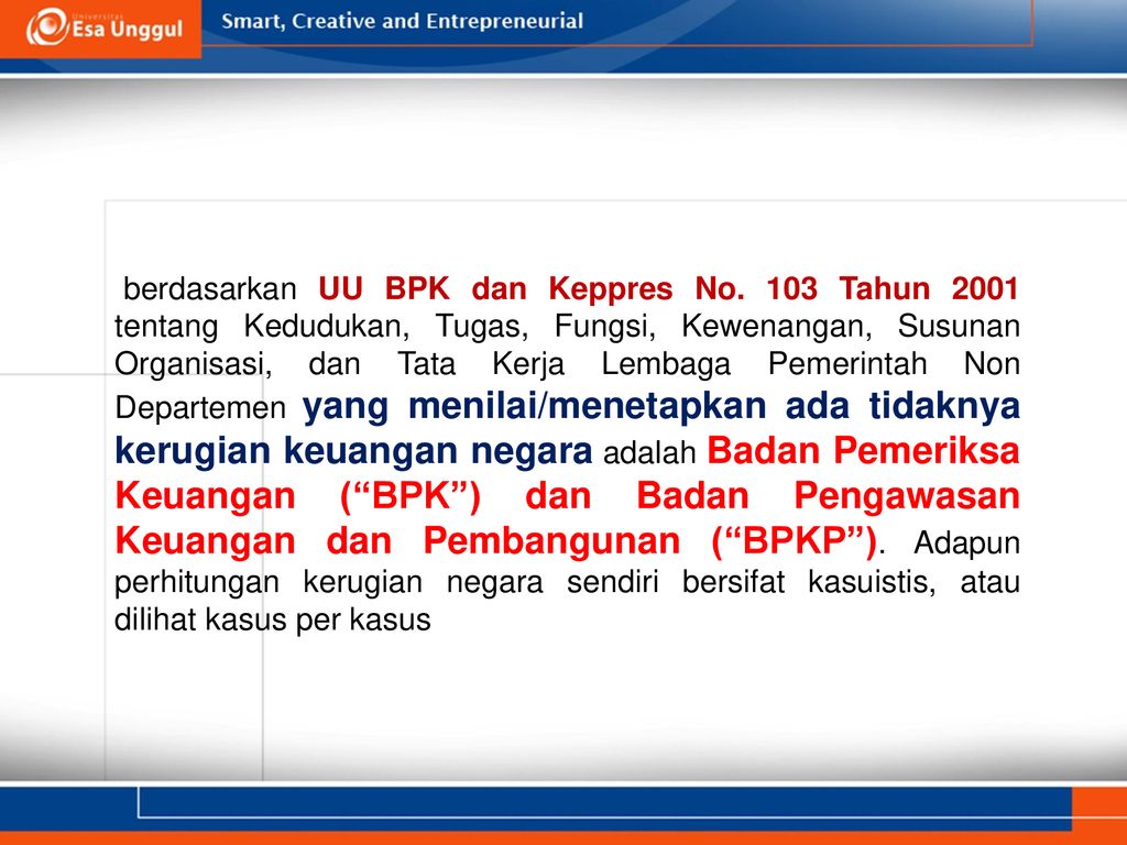 KERUGIAN KEUANGAN NEGARA - Ppt Download