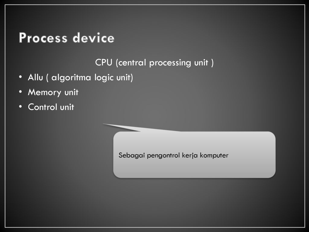 Process device