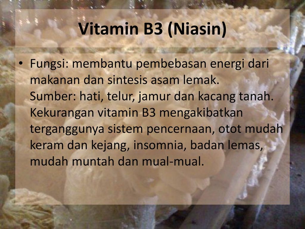 Vitamin badan lemas