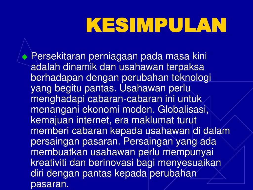 Kreativiti Dan Inovasi Dalam Keusahawanan Ppt Download