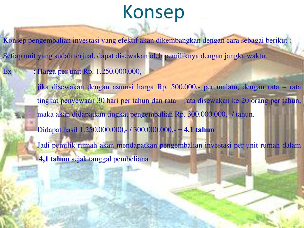 2013 PROPOSAL PROYEK PERUMAHAN Likupang Mansion Resort And