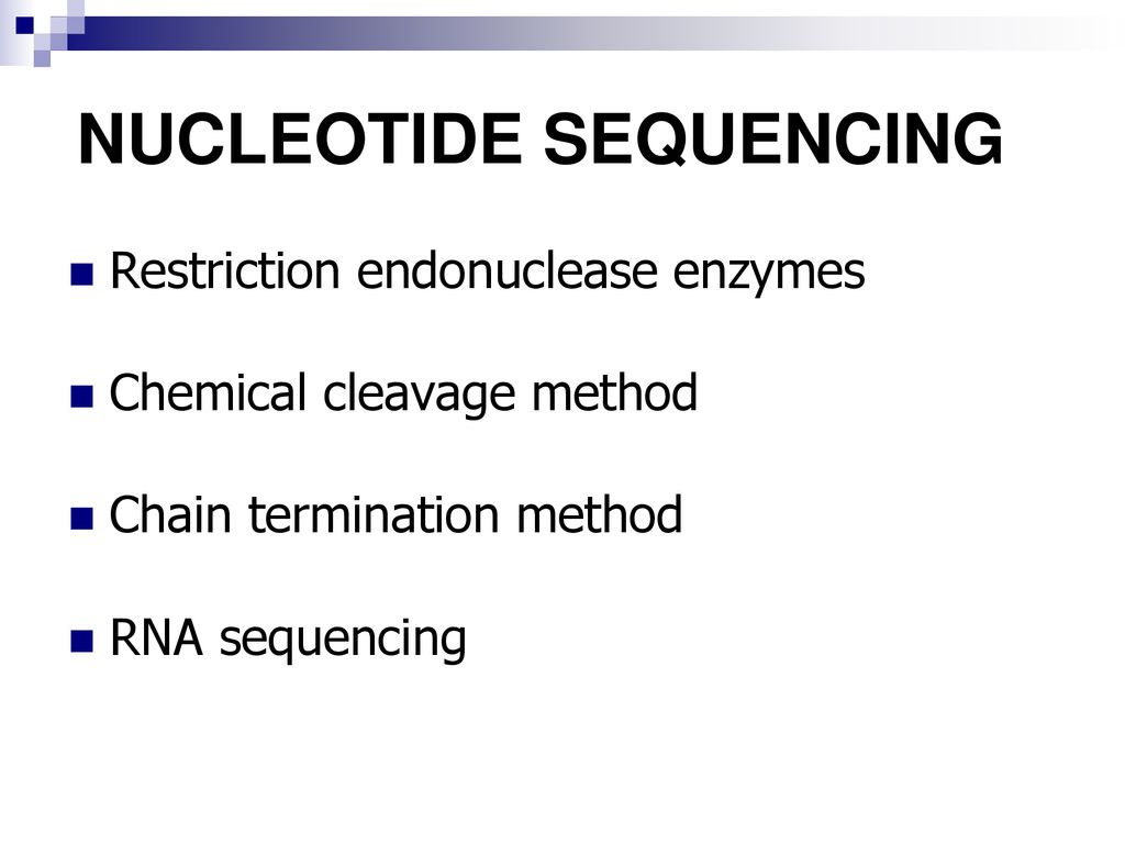 Chemical methods