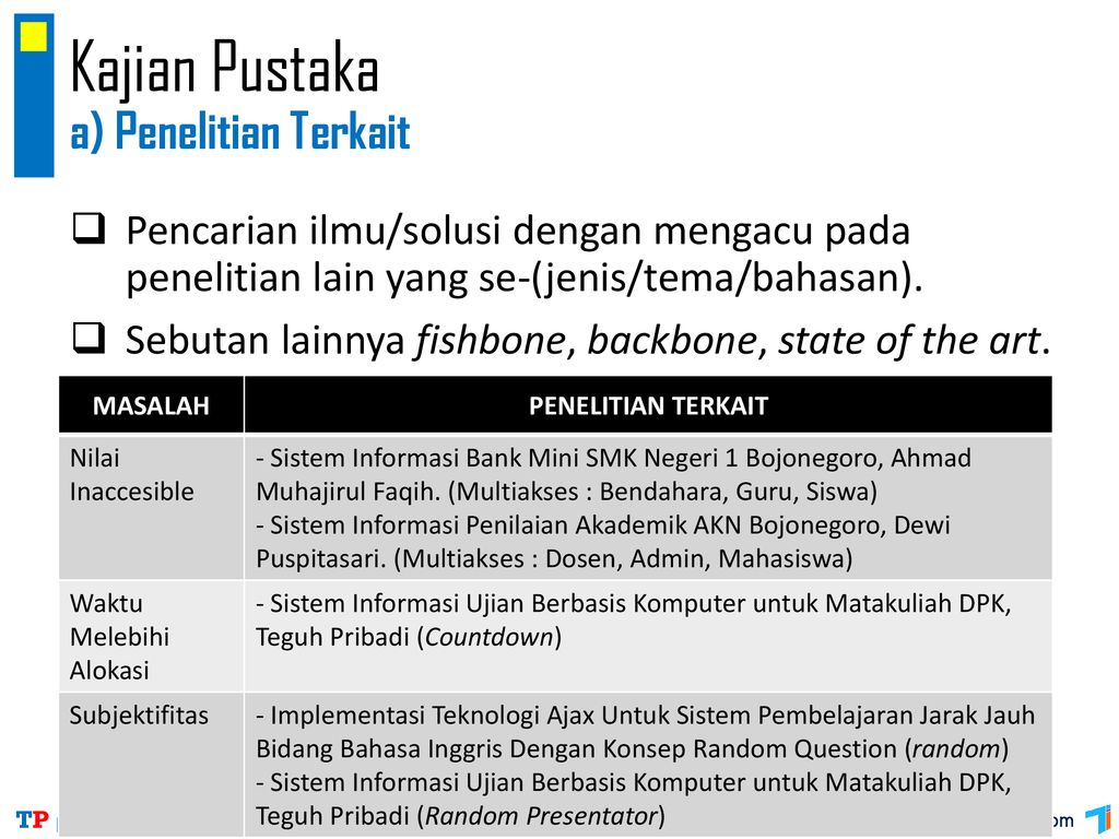 Konsentrasi WeB TUGAS AKHIR Teguh Pribadi - Ppt Download