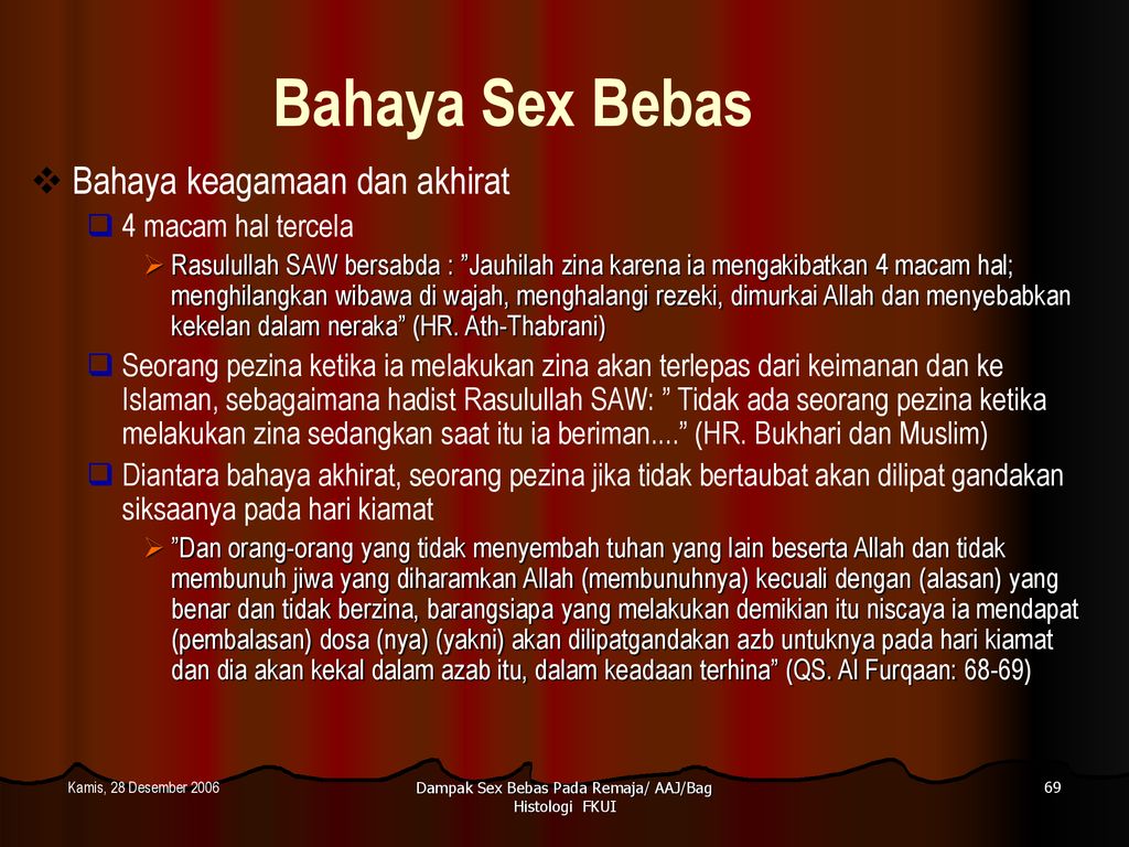 Bahaya Sex Bebas Pada Remaja Suatu Tinjauan Aspek Medis Dan Islam Ppt Download 1880