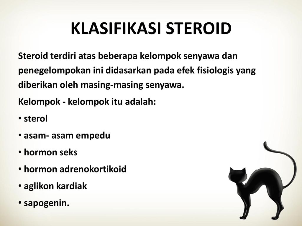 KIMIA BAHAN ALAM STEROID - ppt download