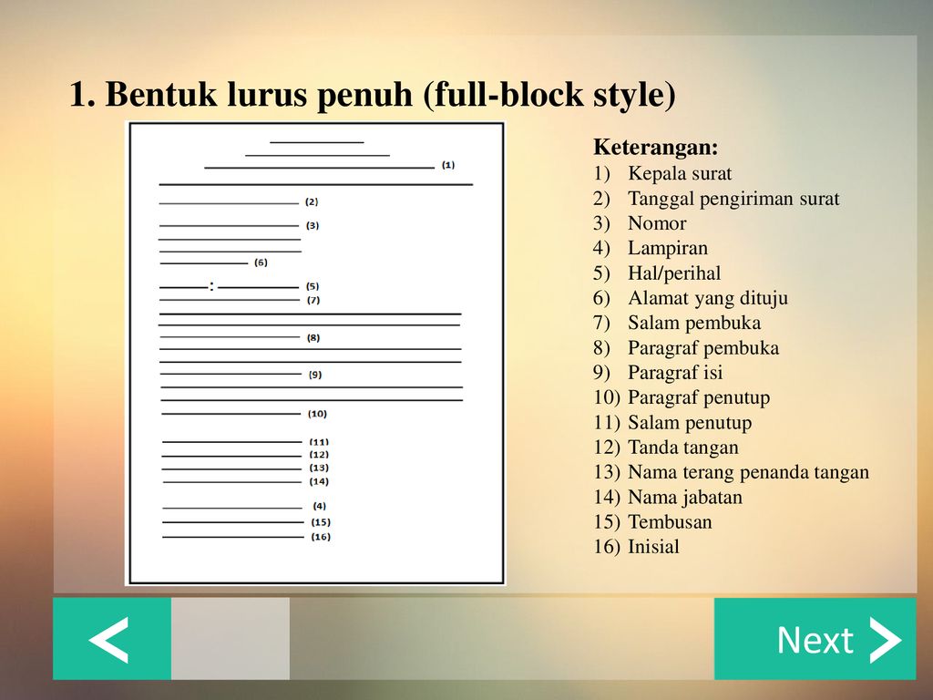 Contoh Surat Permintaan Penawaran Dalam Bentuk Full Block Style ...