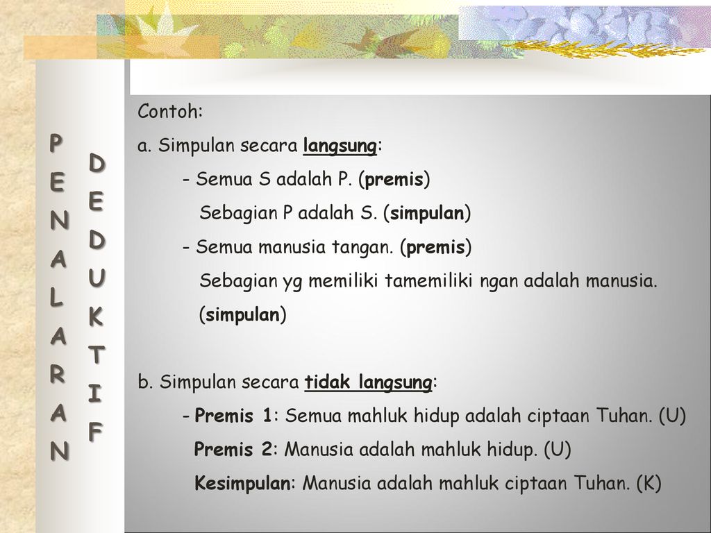 Contoh Penalaran Deduktif Dan Induktif Dalam Matematika – Meteor